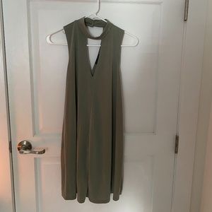 Olive Green Dress